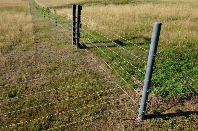 Electric Fence Installation in Spring